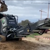 Дробилка щёковая самоходная KOMPLET K-JC 704